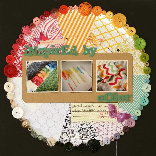 scrapbook layout