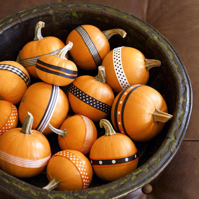 Ribboned Pumpkins