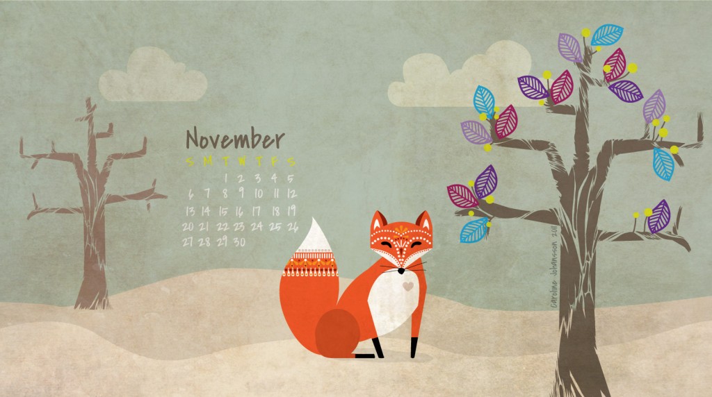 november 2011 desktop calendar 1024x572 November 2011 Desktops