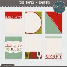 25 Days - Cards