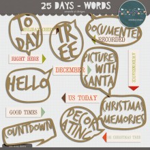 25 Days - Words