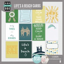 Lifes's A Beach Cards