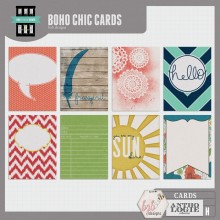 Boho Chic Cards