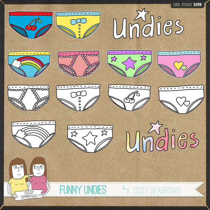 Funny Undies - Element Pack