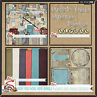 Wish You Were Here Bundle by Snips and Snails Designs