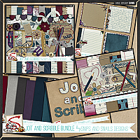 Jot and Scribble Bundle by Snips and Snails Designs