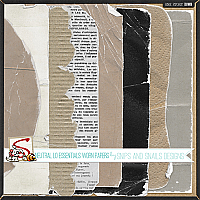 Neutral LO Essentials Worn Papers by Snips and Snails Designs