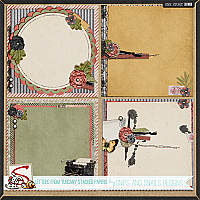 Letters from Tuscany Stacked Papers by Snips and Snails Designs 