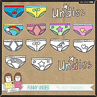 Funny Undies - Element Pack