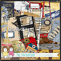 The Tan Suitcase - Element Pack