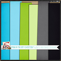 Spring in the City Cardstock by Snips and Snails Designs