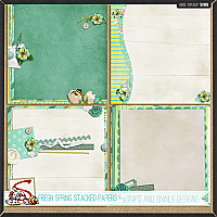 Fresh Spring Stacked Papers by Snips and Snails Designs