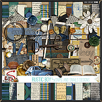 Rustic Boy by Snips and Snails Designs