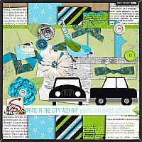 Spring in the City Add-On by Snips and Snails Designs