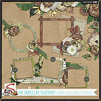 The Simple Life Clusters by Snips and Snails Designs 