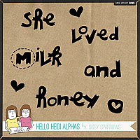 Hello Heidi - Alpha Pack