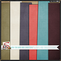 Wish You Were Here Cardstock by Snips and Snails Designs