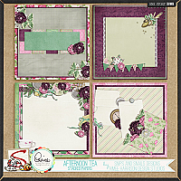 Afternoon Tea Stacked Papers by Aimee Harrison and Snips and Snails Designs