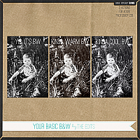 Your Basic B&W Actions