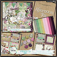 Afternoon Tea Collection by Aimee Harrison and Snips and Snails Designs