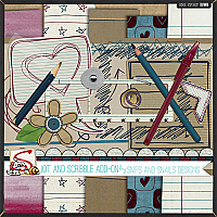 Jot and Scribble Add-On by Snips and Snails Designs