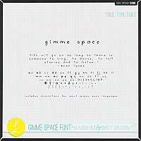 Gimme Space Font
