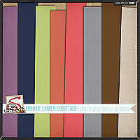 Midnight Garden Cardstock by Snips and Snails Designs