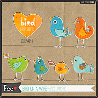 Bird On A Wire Doodles