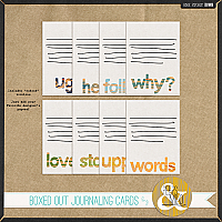 Boxed Out Journaling Cards