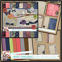 Midnight Garden Bundle by Snips and Snails Designs
