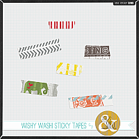Wishy Washi Sticky Tapes