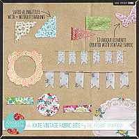 The Kate Vintage Fabric Bits