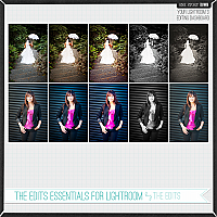 The Edits Essentials: Editing Dashboard for Lightroom 4