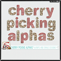 Cherry Picking Alphas by Snips and Snails Designs